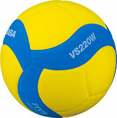 Top volejbolli Mikasa VS220W Youth, madhësi për të rinj, material EVA