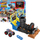 Set loje Hot Wheels Monster Trucks Smash Race Challenge, pistë garash, me kamion Race Ace, shumëngjyrësh