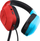 Kufje gaming Trust GXT 416S Zirox, 50mm, kabllo 1.2m, blu e kuqe