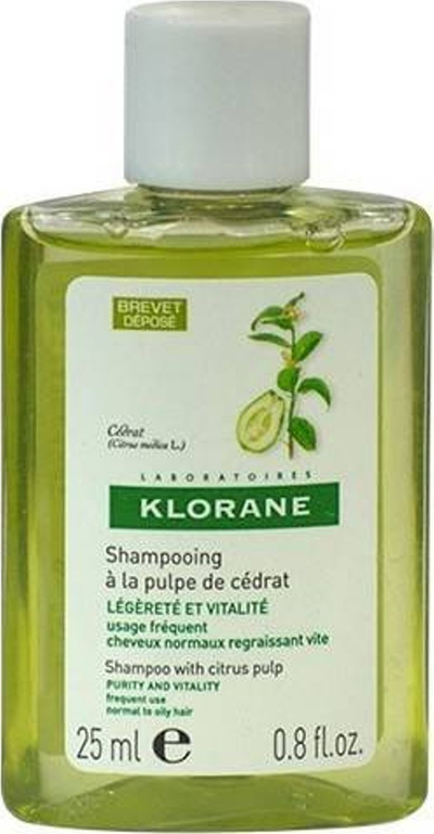Shampo pastruese Klorane Purifying, 25 ml, për pastrim të thellë të flokëve