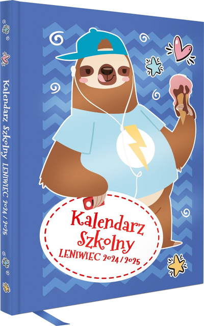 Ditar shkollor Kalpol.bis Sloth, A5, vitit 2024-2025, shumëngjyrësh