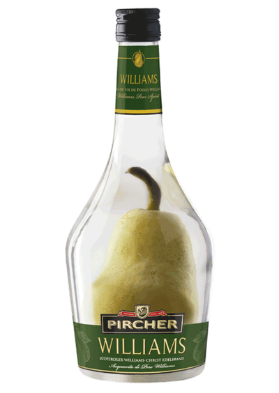 Raki dardhe - Williams Pircher me frut dardhe