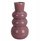 Vazo qeramike Home Styling Collection, formë bubble, 25 x 13 cm, e bardhë