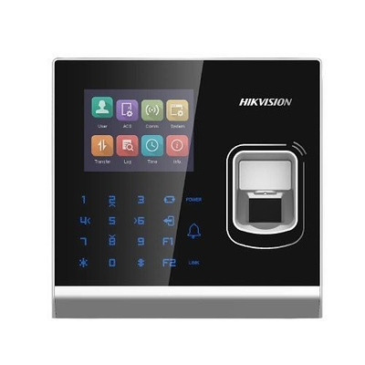 Terminal biometrik Hikvision DS-K1T201AMF, ekran 2.8", lexues kartash 13.56MHz, i zi