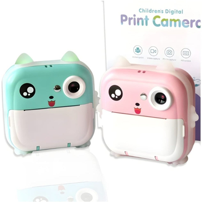 Инстант камера MajesticLine Instant Camera for Children, за деца, розова