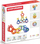 Lodër ndërtimi Magformers Basic 62, blloqe magnetike, set me mësim, shumëngjyrëshe