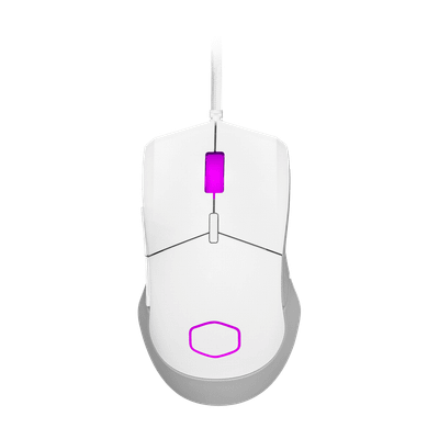 Maus Cooler Master MM310 - USB, i bardhë