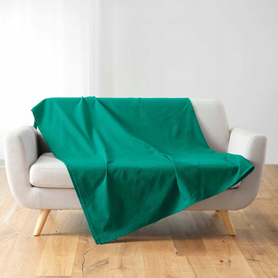 Mbulesë krevati Douceur d'Intérieur Green Sofa Bedspread, polikoton, 220 x 240 cm, jeshile