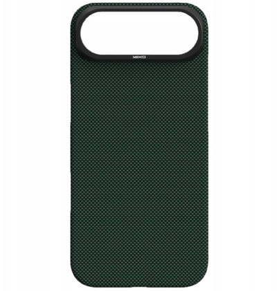 Kllëf telefoni YAXO Aramid Fiber Ultra Slim për MagSafe për iPhone Air, ultra i hollë, Tropic Green jeshile e errët