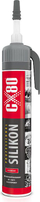 Silikon CX80 High Temperature Professional, 70ml, i kuq