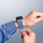 Rrip ore Dux Ducis Magnetic Strap, për Apple Watch 41 40 38mm, mbyllje magnetike, blu
