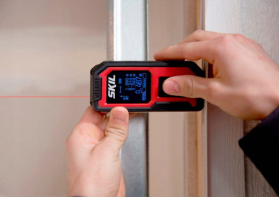 Matës lazer distance Skil 1930 AA, 30 m, bateri Li-Ion 3.7V, i kuq me të zi