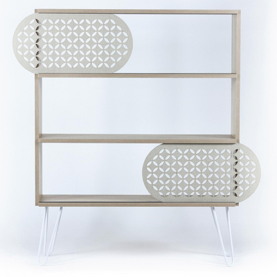 Raft për libra Diane 94×25×117 cm (HM9213.01)