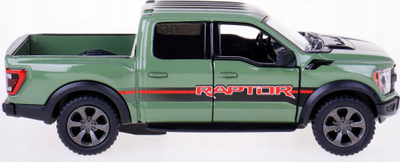 Makina lodër Ford Raptor F150, off road, 13cm, jeshile
