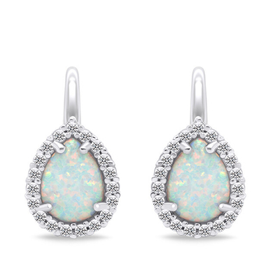 Vathё Brilio Silver Opals EA636W