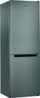 Frigorifer kombinë Polar POB 802E X, komandë elektronike, inox, gri metalik