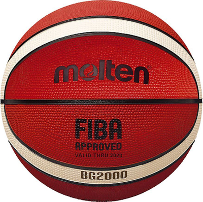 Top basketbolli Molten B6G2000, FIBA Approved, nr. 6, portokalli