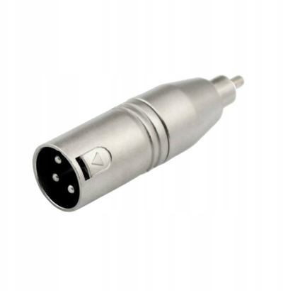 Adapter audio SSQ HA20, RCA mashkull në XLR 3-pin mashkull