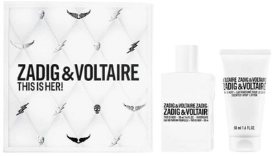Сет Zadig & Voltaire This Is Her, EDP, 50 ml + Лосион за тело, 50 ml