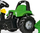 Traktor lodër Rolly Toys Deutz-Fahr Kid me rimorkjo, jeshil