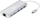Docking Station Goobay 76788, USB C, HDMI 4K, argjendtë