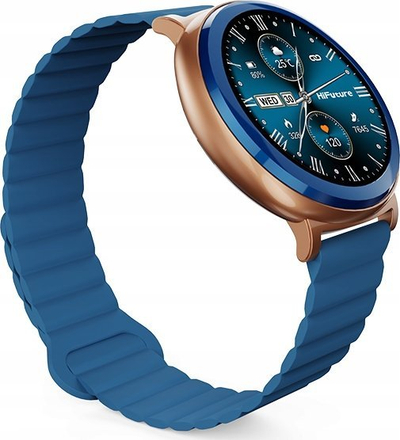 Orë e zgjuar HiFuture Aurora HSSW11BL, ekran 1.43" AMOLED, IP68, blu