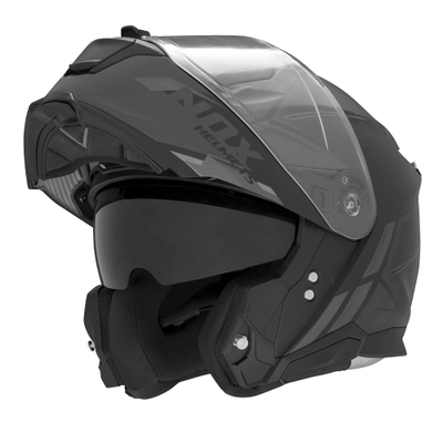 Helmetë modulare motoçiklete Nox N967 Synchro, polikarbonat, ventilim i avancuar, shumëngjyrëshe