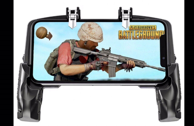 Gamepad K21, kontrollor për lojëra në celular, i zi