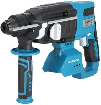 Mëlot elektrik Dedra SAS+ALL, 26mm, 2.7J 18V, blu e zezë
