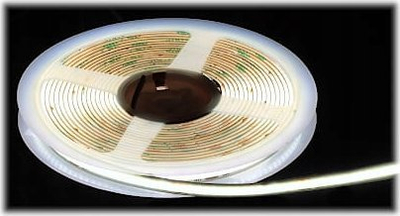 Shirit LED MW Lighting LED COB 24V, 8W m, 5m, 6500K i bardhë i ftohtë