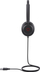 Kufje me kabllo Yealink UH35 Mono UC, USB, mono, të zeza