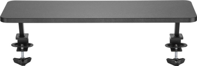 Стојка за монитор Powerton Ergo, капацитет 20 kg, метал и MDF, црна