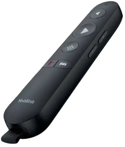 Telekomandë konferencash Yealink MB-Remote, air mouse, kontroll multimedial, e zezë