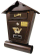 Kuti postare Antique SD1T, kafe