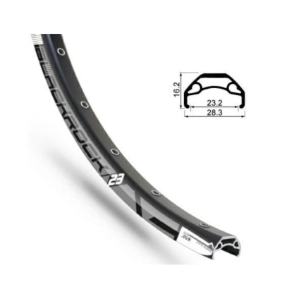 Felnë biçiklete RODI Blackrock 27.5", 584x23, 32 vrima, e zezë