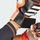 Ракавици за голман adidas Predator GL MTC FS IQ4037, леплива пена, со заштита за прсти, црни