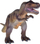 Figurë lodër dinosaur Rubber T-rex, prej gome, rezistente ndaj ujit, shumëngjyrësh