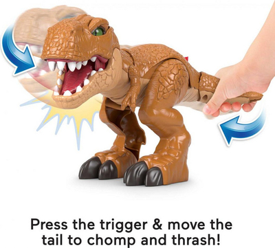 Lodër Mattel Imaginext Jurassic World Thrashin' Action T.Rex
