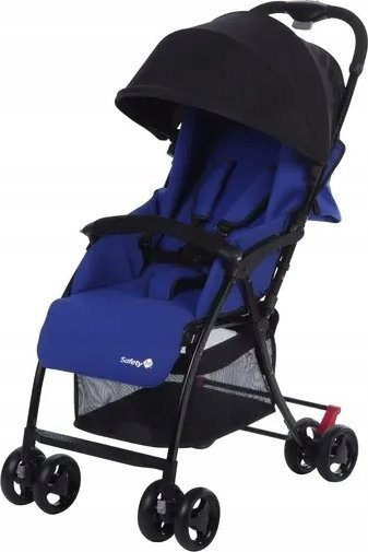 Колица за бебе Safety 1st Urby Buggy, лесна 4.9 kg, со прилагодлива потпирачка, сина