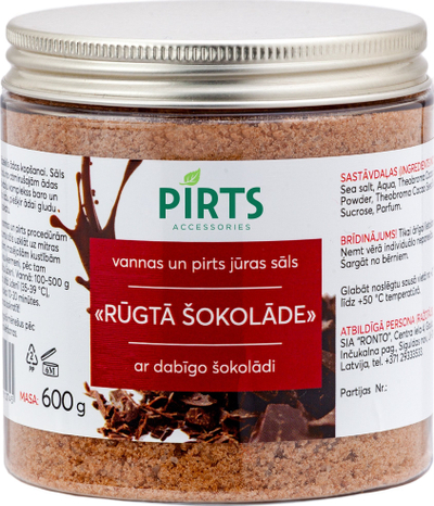 Kripë sauna Bitter Chocolate, erë çokollatë e hidhur, 600g