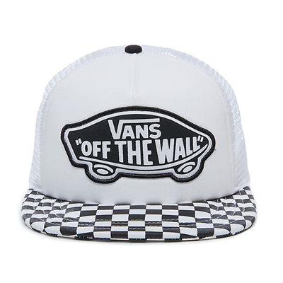 Kapelë Vans Black / White Checkerboard VOOH5L56M, bardhë e zi