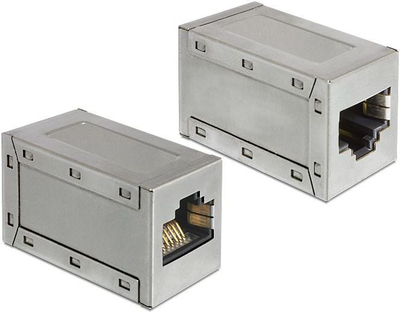 Adaptues rrjeti DeLOCK 86165, RJ45, metalik