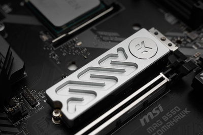 Ftohës M.2 NVMe EK Water Blocks Quantum Convection, alumini, 2280, argjendt dhe i zi
