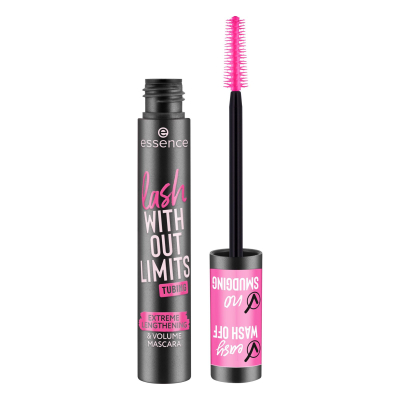 Maskarë Essence Lash Without Limits Tubing Extreme Lengthening & Volume, 04 Black Tubing, 13 ml