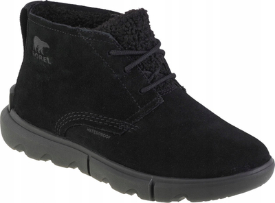 Çizme goca SOREL Explorer Next Drift Waterproof, me lidhëse, të zeza