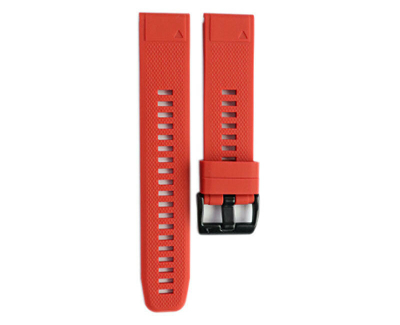 Rrip ore 4wrist hWR766, për Garmin Fenix 7X/Fenix 6X/Fenix 5X Plus/Fenix 3, 26 mm, i kuq