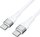 Kabllo USB Wozinsky WSTCC2, USB-C në USB-C, 2 m, 65W, e bardhë