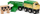 Tren lodër BRIO World 36040 Special Edition Train 2023, me vagon bagëtish, prej druri, jeshil ari