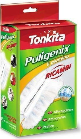 Set brusha pastrimi për pluhur Arix Tonkita Puligenix, 6 copë, të bardha