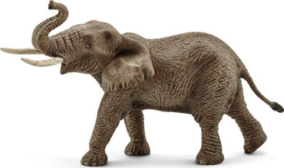 Figurë lodër Schleich Wild Life Male African Elephant, për fëmijë 3 8 vjeç, gri